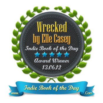 Wrecked.  Book of the day award winner!